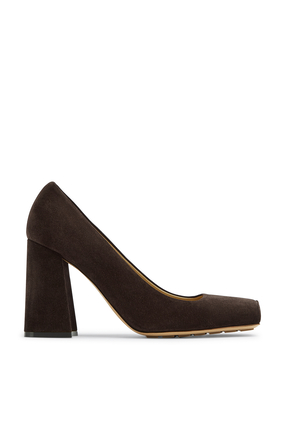 Tower Square-Toe Pumps